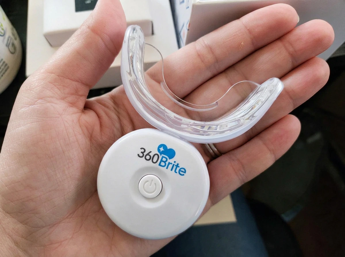 Customer holding 360Brite