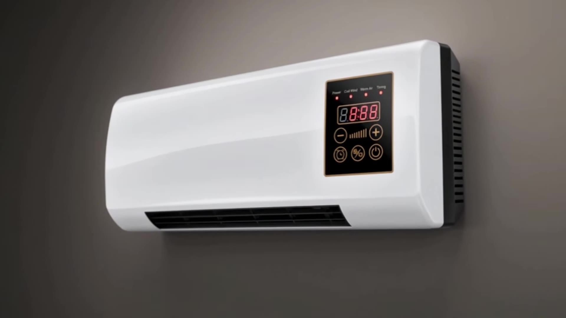 Power Heat Pro 1800W ceramic wall heater.